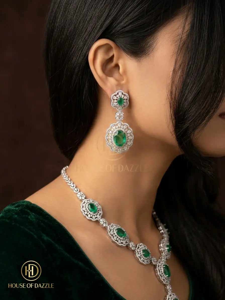 Emerald Luxe Diamond Set