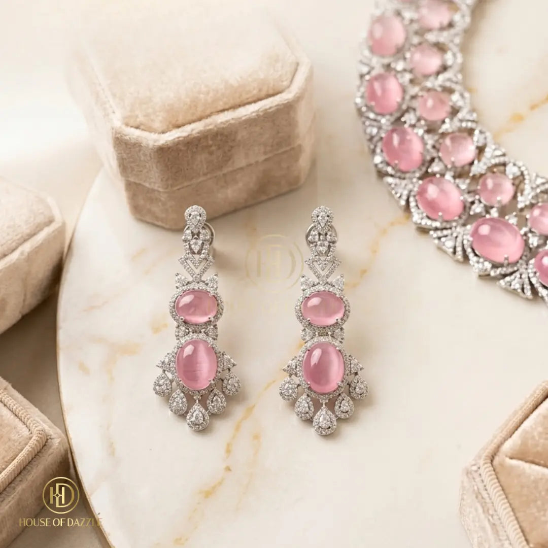Blush Radiance Necklace Set