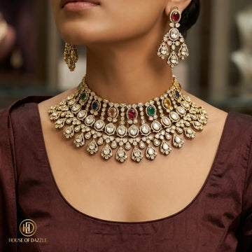 Royal Kundan Bridal Necklace Set