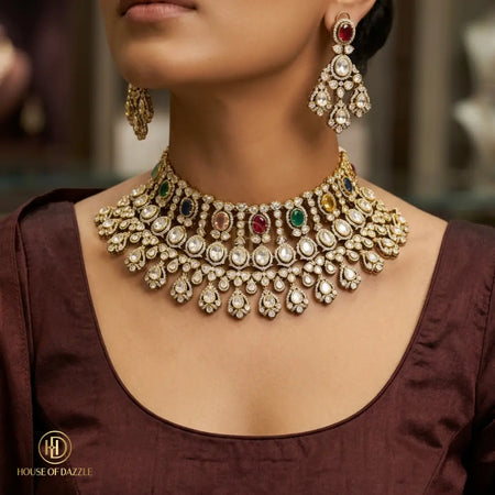 Royal Kundan Bridal Necklace Set