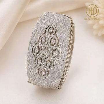 Celeste Diamond Cuff Bracelet