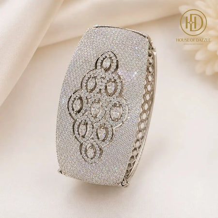 Celeste Diamond Cuff Bracelet