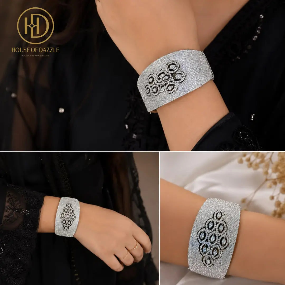 Celeste Diamond Cuff Bracelet
