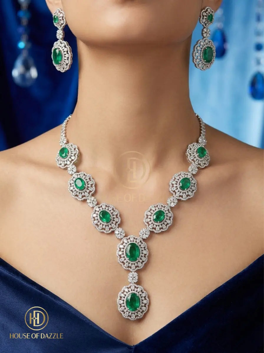 Emerald Luxe Diamond Set